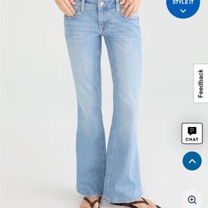 Aeropostale Light Blue Flare Jeans